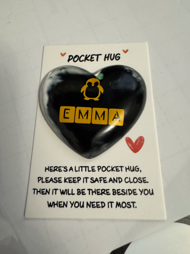 Penguin Pocket hug name logo